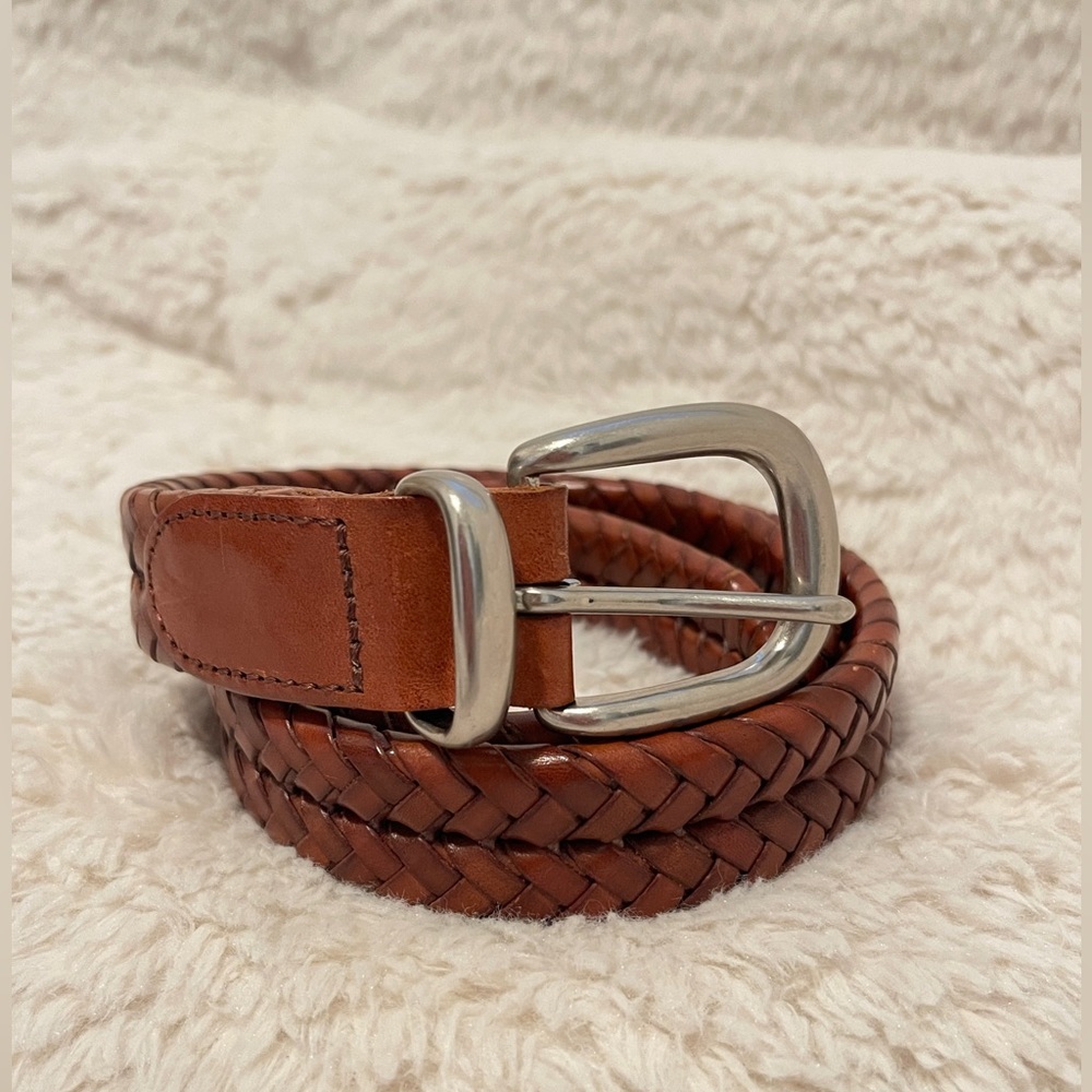 Vintage Coach Braided Belt